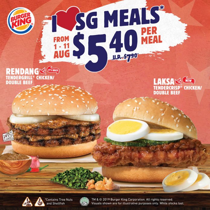 Burger King National Day 2019