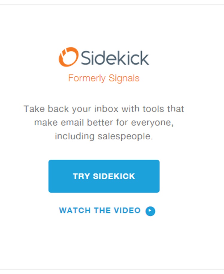 HubSpot Sidekick