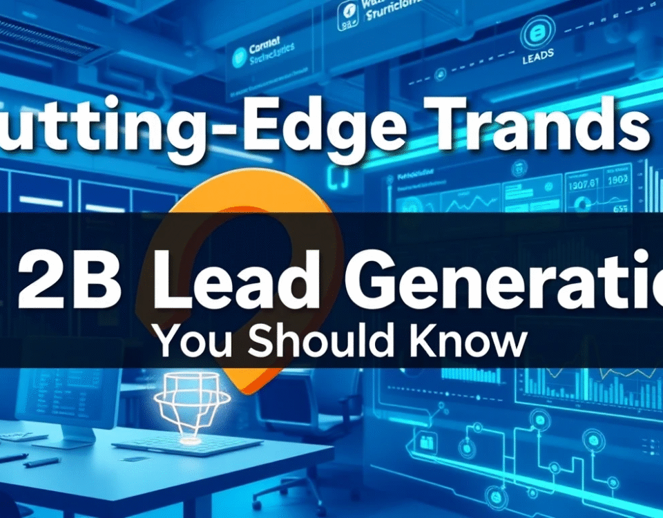 Cutting-Edge Trends in B2B Lead Generation You Should Know